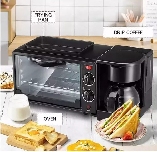HORNO ELECTRICO PARA  DESAYUNOS 3 EN 1