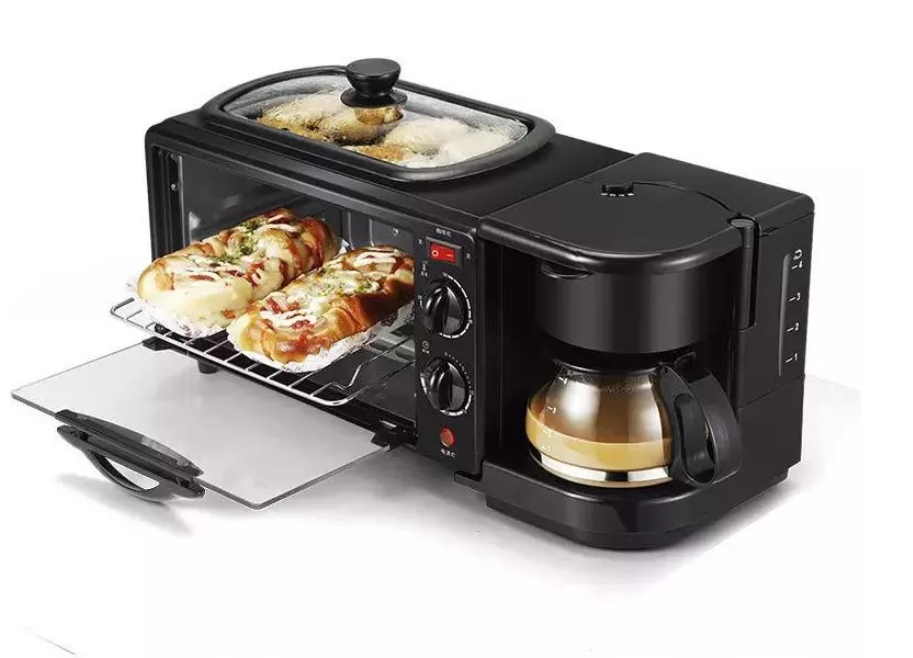 HORNO ELECTRICO PARA  DESAYUNOS 3 EN 1
