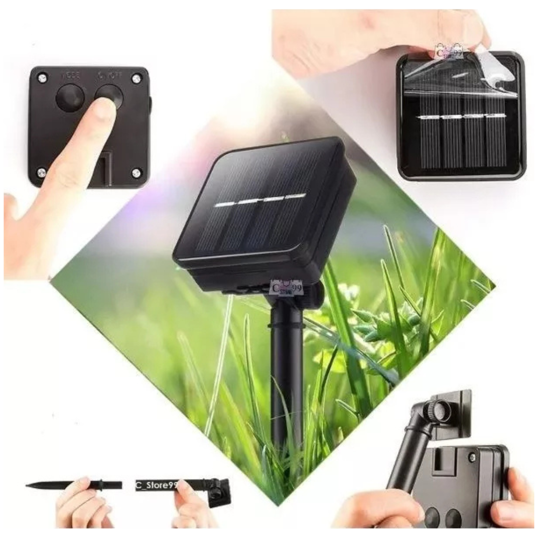 Manguera Solar de Luces Navideñas 5 M